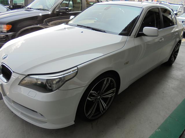 BMW 525i 車検整備　大阪　枚方市