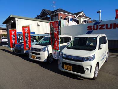 スズキ・ダイハツの新車を展示中！