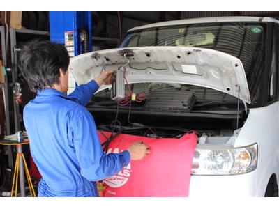 車検もプロの整備士にお任せください！