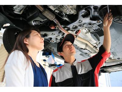 乗って行って乗って帰れる♪ 立会い車検!