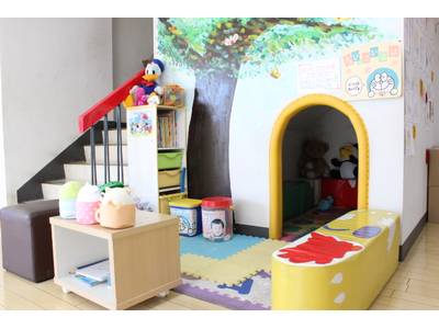 キッズスペース完備で安心です!