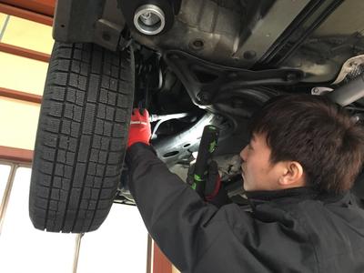 プロの整備士がメンテナンス