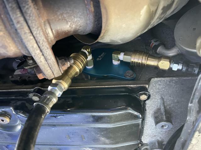 クラウンアスリート　オートマオイル交換　トルコン太郎