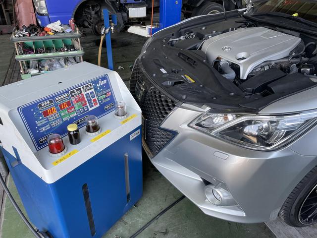 クラウンアスリート　オートマオイル交換　トルコン太郎