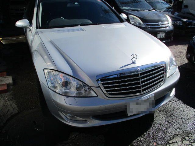 ベンツ　W221　S350　オルターネーター交換　Event1337 車検　点検　輸入車　修理　横浜市　鶴見区　