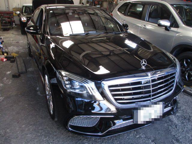 メルセデスベンツ　W222　S550　バックアップバッテリー故障　警告
輸入車　点検　交換　故障　横浜市　鶴見区　福祉車両