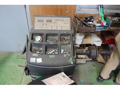 ホイールバランサー完備！