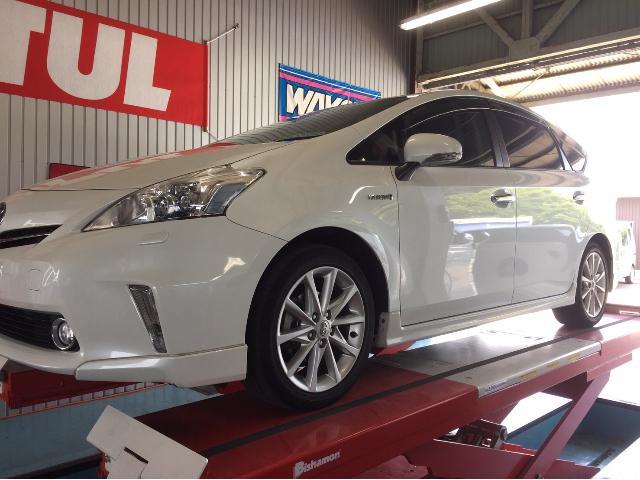 プリウスa 持ち込みタイヤ交換 豊橋市 グーネットピット