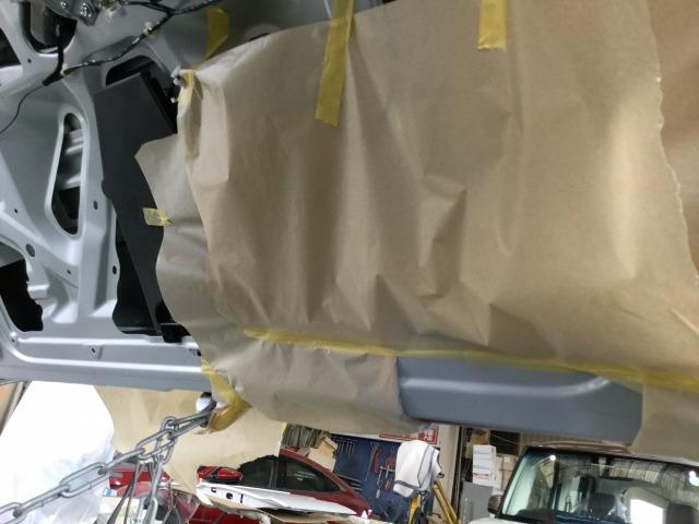 日産　ＮＶ１００クリッパーバン　板金・外装補修【　松本市　安曇野市　】