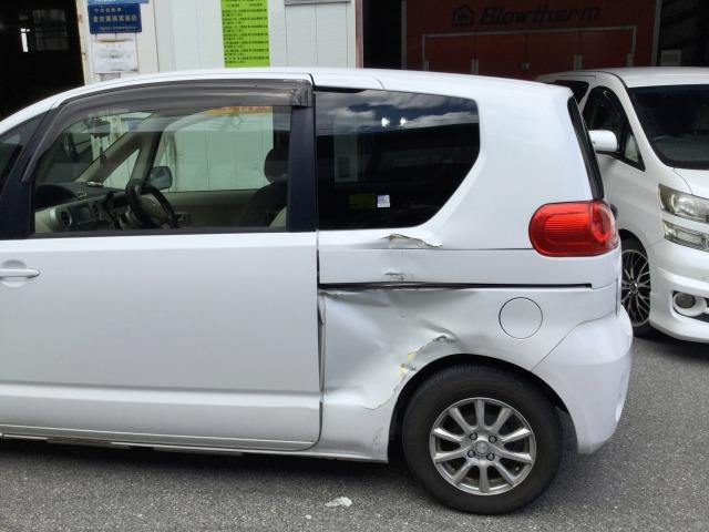 トヨタ　ポルテ　板金・外装補修　【　松本市　安曇野市　】