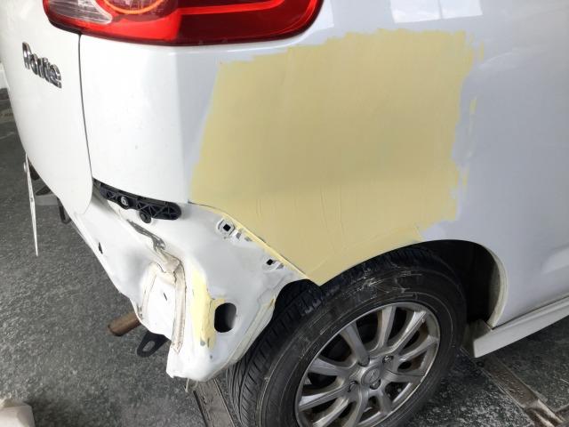 トヨタ　ポルテ　板金・外装補修　【　松本市　安曇野市　】