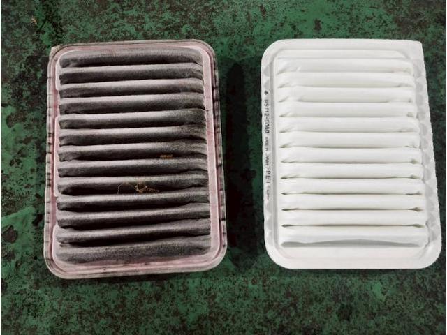 トヨタ　ラクティス　エンジンがかかるがすぐ止まってしまう　⇒　スパークプラグ交換、スロットルボディー清掃、エアエレメント清掃、クランク角センサー交換　代車無料　指定工場　【　松本市　安曇野市　】