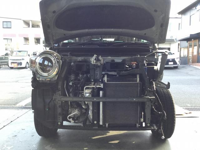 スズキ　ハスラー　板金・外装補修　代車無料　指定工場　【　松本市　安曇野市　】