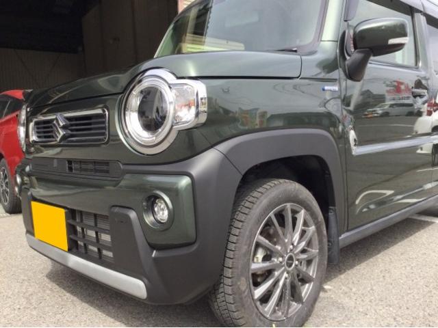 スズキ　ハスラー　板金・外装補修　代車無料　指定工場　【　松本市　安曇野市　】