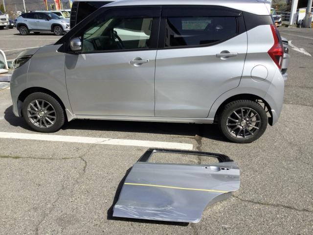 日産 デイズ 板金・外装補修 代車無料 指定工場 【 松本市 安曇野市 】