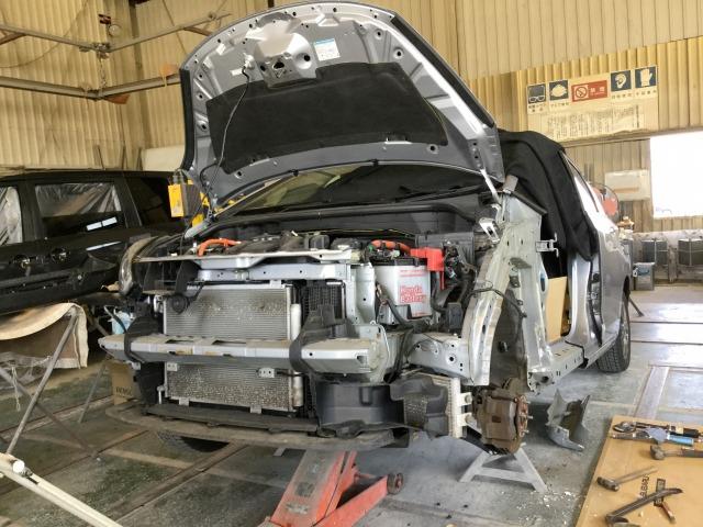 ホンダ フィット 板金・外装補修 代車無料 指定工場 【 松本市 安曇野市 】