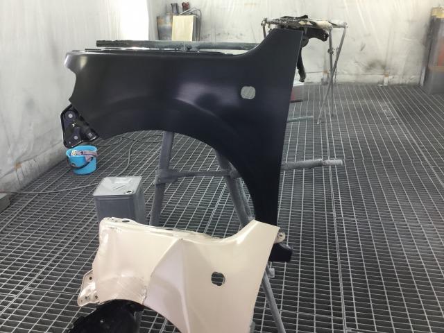 ダイハツ ミラココア 板金・外装補修 代車無料 指定工場 【 松本市 安曇野市 】