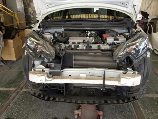 日産　ノート　板金・外装補修　代車無料　指定工場　【　松本市　安曇野市　】