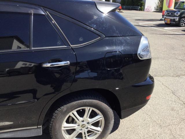 トヨタ ハリアー 板金・外装補修 代車無料 指定工場 【 松本市 安曇野市 】