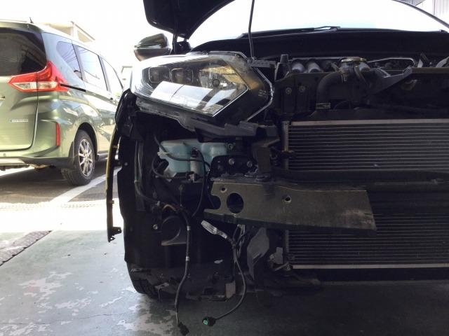 ホンダ ヴェゼル 板金・外装補修 代車無料 指定工場 【 松本市 安曇野市 】