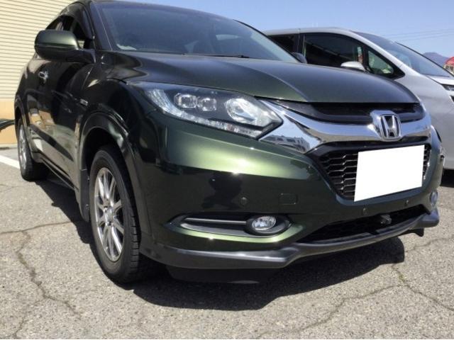 ホンダ ヴェゼル 板金・外装補修 代車無料 指定工場 【 松本市 安曇野市 】