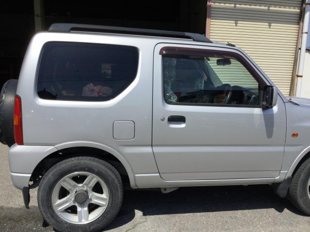 スズキ ジムニー 板金・外装補修 代車無料 指定工場 【 松本市 安曇野市 】