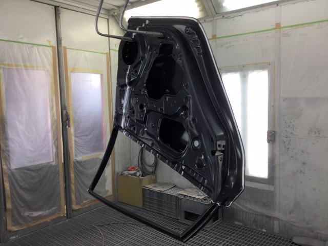 トヨタ　プリウス　板金・外装補修　代車無料　指定工場　【　松本市　安曇野市　】