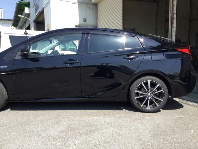 トヨタ　プリウス　板金・外装補修　代車無料　指定工場　【　松本市　安曇野市　】