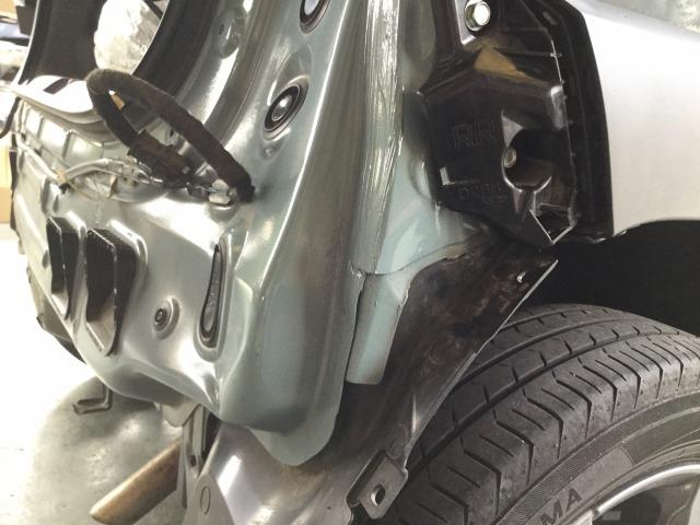 ダイハツ　タフト　板金・外装補修　代車無料　指定工場　【　松本市　安曇野市　】