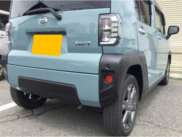 ダイハツ　タフト　板金・外装補修　代車無料　指定工場　【　松本市　安曇野市　】