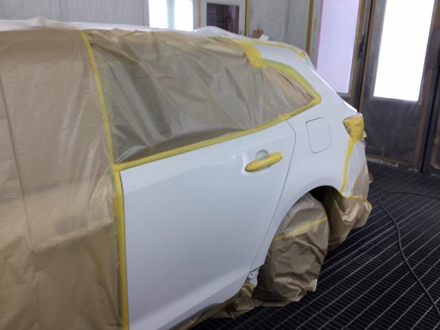 トヨタ　カローラ　板金・外装補修　代車無料　指定工場　【　松本市　安曇野市　】