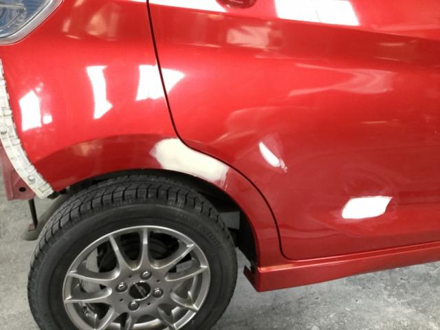 三菱　ｅＫカスタム　板金・外装補修　代車無料　指定工場　【　松本市　安曇野市　】