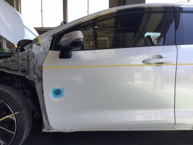 トヨタ　カローラスポーツ　板金・外装補修　代車無料　指定工場　【　松本市　安曇野市　】