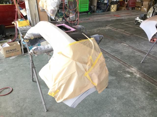 トヨタ　カローラスポーツ　板金・外装補修　代車無料　指定工場　【　松本市　安曇野市　】