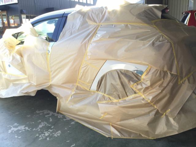 トヨタ　カローラスポーツ　板金・外装補修　代車無料　指定工場　【　松本市　安曇野市　】