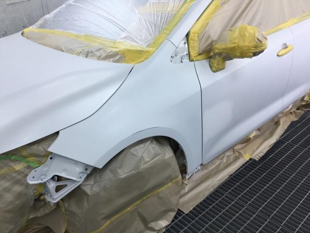 トヨタ　カローラスポーツ　板金・外装補修　代車無料　指定工場　【　松本市　安曇野市　】