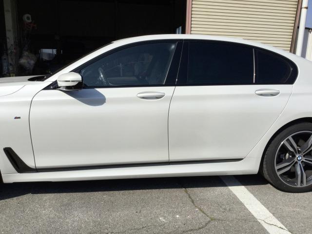 ＢＭＷ　７シリーズ　板金・外装補修　代車無料　指定工場　【　松本市　安曇野市　】