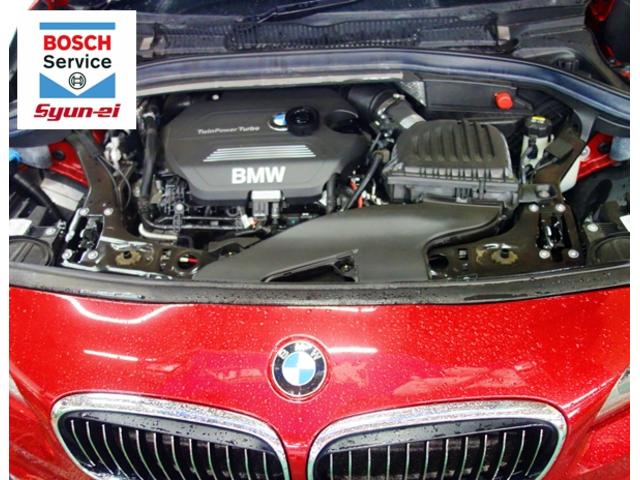 BMW218d  エンジンオイル交換