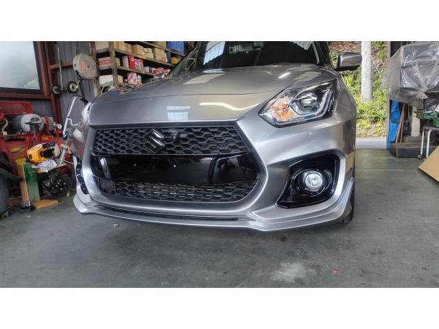 【スズキ　スイフトスポーツ　外装品・エアロパーツ取付 丹波篠山市　本荘自動車】