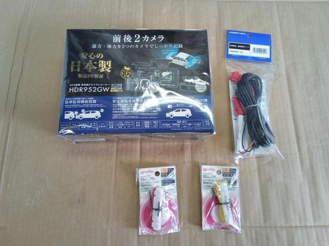 小松市 持込み ドライブレコーダー 前後２カメラ 取付 安い お得 ホンダ ヴェゼル