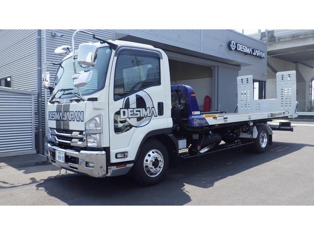 積載車完備！万が一の時に駆け付けます！フルフラットになるのでローダウン車も対応しています。