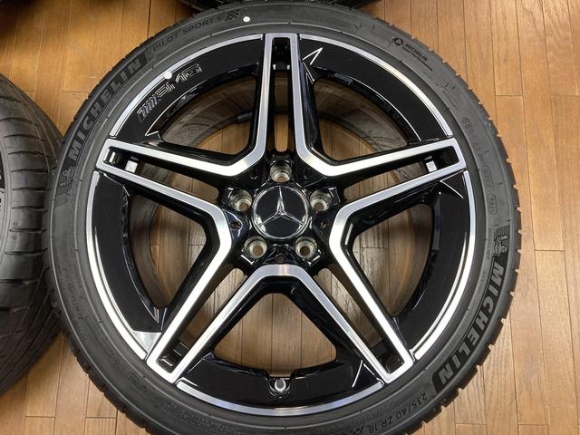 ◆美品◆W177 AMG A35純正 5スポーク◆8+40 5H112◆ミシュラン PS4 235/40R18 2019年製造◆V177 W176 A45 CLA X117 A45 X118 A35 等