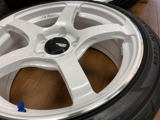 ◆美品◆YOKOHAMA アドバン TC4◆7.5J+48 5H114.3◆YH アドバンフレバ 195/45R17 2020年製造◆スイフトスポーツ CR-Z 等!!