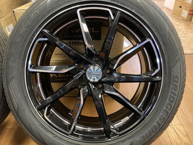 ◆Weds レオニス グレイラα◆8J+42 5H114.3◆ブリヂストン レグノ GR-V2 235/50R18 2017年製造◆アルファード ヴェルファイア フーガ 等◆