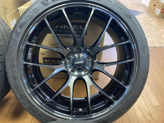 ◆RAYS 鍛造 VOLK G27◆9J+30 10J+42 5H120◆PS4S 265/35 V105 295/30R20 2018年製造◆BMW F10 M５タイヤ変更で F87 M2 F80 M3 F82 M4 等◆