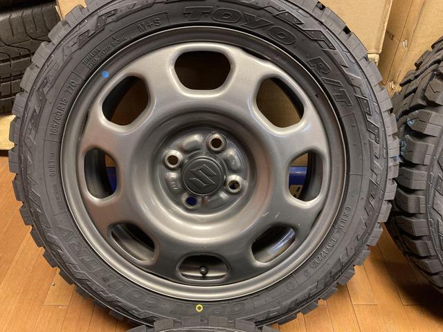 オープンカントリー　165/60R15 ハスラー純正ホイール　4.5J＋45