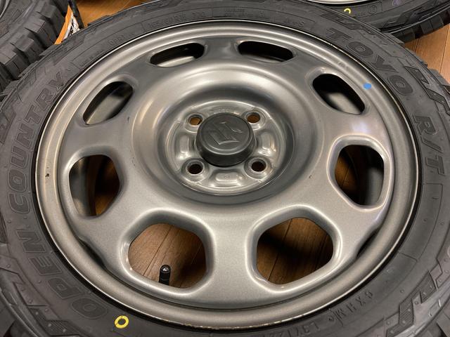 オープンカントリー　165/60R15 ハスラー純正ホイール　4.5J＋45