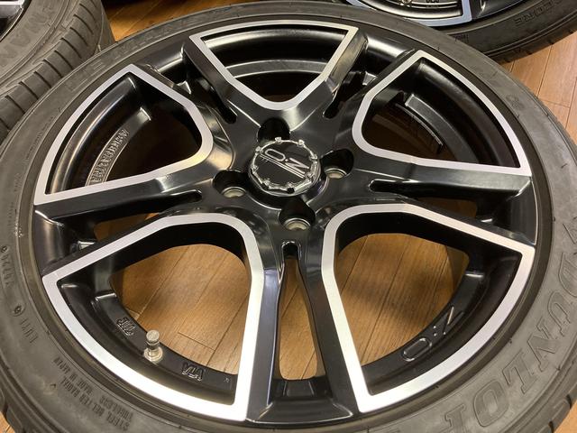 美品 ホイール OZ/X-LINラウンジ7.5J.17インチ、4本 専用ボルト付(O・Z 美品 ホイール OZ/X-LINラウンジ7.5J.17インチ、4本 専用ボルト付(O・Z