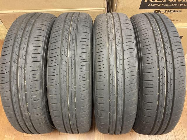 ◆新車外し!!NISSAN ルークス純正◆4.5J+46 4H100◆ダンロップ EC300+ 155/65R14 2021年製造◆デイズ デイズルークス モコ 等に◆