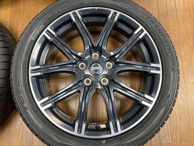 ◆美品!!NISSAN ジューク NISMO ◆7J+47 5H114.3◆トーヨー トランパスMPZ 225/45R18 2021年製造◆プレサージュ ティアナ リーフ 等に◆